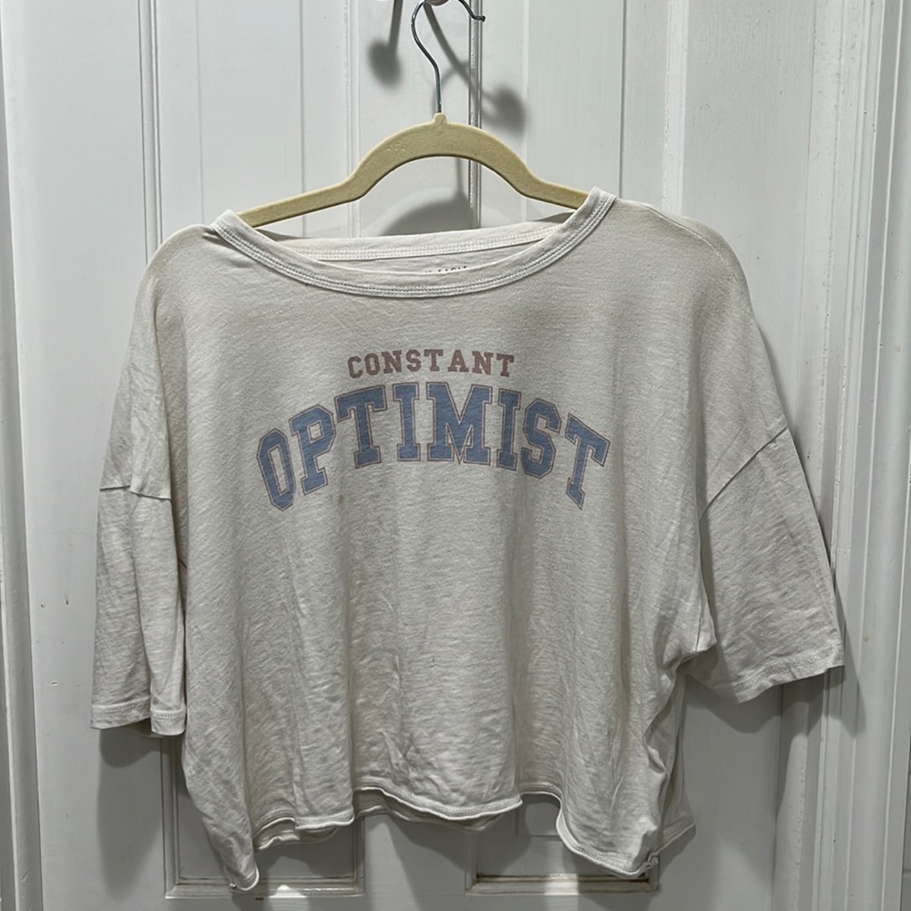 American Eagle Cropped Tee Shirt